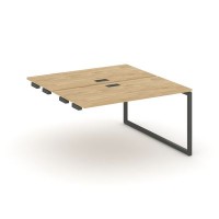 Style Project SN-4O.DPRS-004 (Тиквуд светлый/Антрацит металл) Стол приставка к опорным элементам