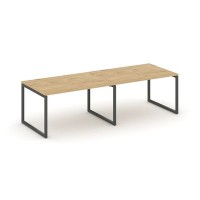 Style Project SN-4O.SPRG-012.3 (Тиквуд светлый/Антрацит металл) Стол переговорный