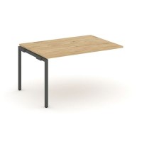 Style Project SN-4P.NSPRG-001.3 (Тиквуд светлый/Антрацит металл) Проходной наборный элемент переговорного стола