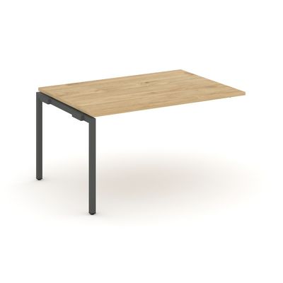 Style Project SN-4P.NSPRG-003.3 (Тиквуд светлый/Антрацит металл) Проходной наборный элемент переговорного стола