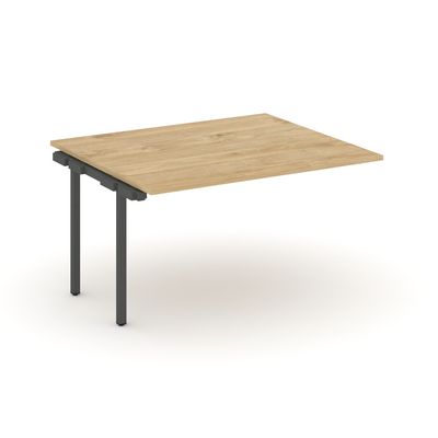 Style Project SN-4P.NSPRG-034.3 (Тиквуд светлый/Антрацит металл) Проходной наборный элемент переговорного стола