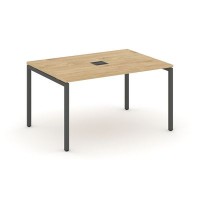 Style Project SN-4P.SPRG-001 (Тиквуд светлый/Антрацит металл) Стол переговорный