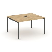 Style Project SN-4P.SPRG-034 (Тиквуд светлый/Антрацит металл) Стол переговорный