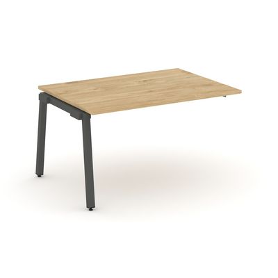 Style Project SN-5A.NSPRG-001.3 (Тиквуд светлый/Антрацит металл) Проходной наборный элемент переговорного стола