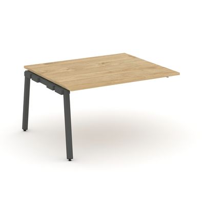 Style Project SN-5A.NSPRG-032.3 (Тиквуд светлый/Антрацит металл) Проходной наборный элемент переговорного стола