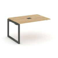 Style Project SN-5O.NSPRG-001 (Тиквуд светлый/Антрацит металл) Проходной наборный элемент переговорного стола