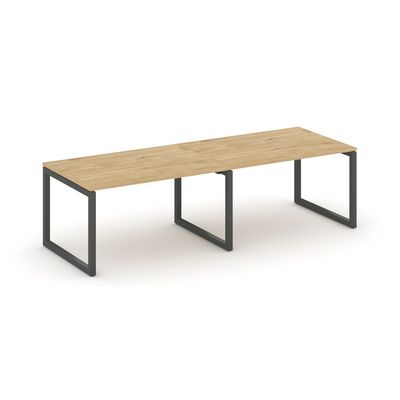 Style Project SN-5O.SPRG-011.3 (Тиквуд светлый/Антрацит металл) Стол переговорный