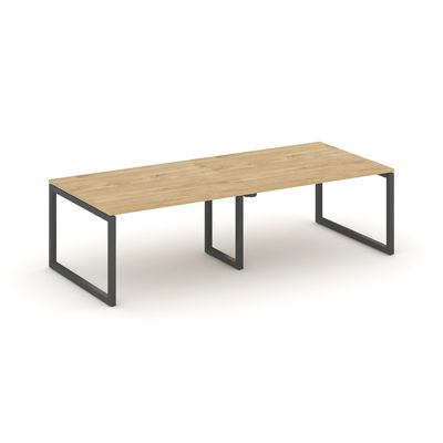 Style Project SN-5O.SPRG-043.3 (Тиквуд светлый/Антрацит металл) Стол переговорный