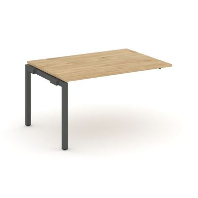 Style Project SN-5P.NSPRG-001.3 (Тиквуд светлый/Антрацит металл) Проходной наборный элемент переговорного стола