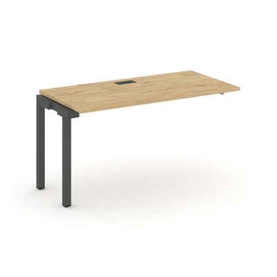 Style Project SN-5P.ONRS-013 (Тиквуд светлый/Антрацит металл) Проходной наборный элемент