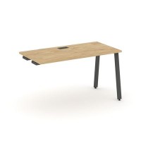 Style Project SN-6A.OPRS-002 (Тиквуд светлый/Антрацит металл) Стол приставка к опорным элементам