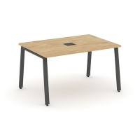 Style Project SN-6A.SPRG-003 (Тиквуд светлый/Антрацит металл) Стол переговорный