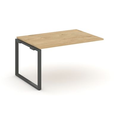 Style Project SN-6O.NSPRG-004.3 (Тиквуд светлый/Антрацит металл) Проходной наборный элемент переговорного стола