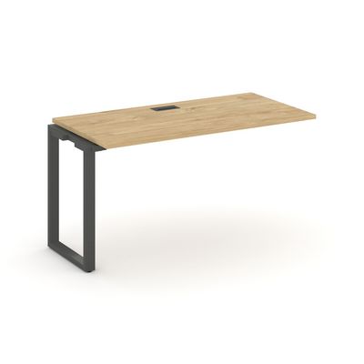 Style Project SN-6O.ONRS-011 (Тиквуд светлый/Антрацит металл) Проходной наборный элемент