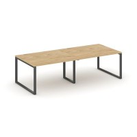 Style Project SN-6O.SPRG-042.3 (Тиквуд светлый/Антрацит металл) Стол переговорный