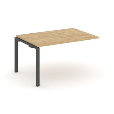 Style Project SN-6P.NSPRG-002.3 (Тиквуд светлый/Антрацит металл) Проходной наборный элемент переговорного стола