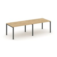 Style Project SN-6P.SPRG-011.3 (Тиквуд светлый/Антрацит металл) Стол переговорный