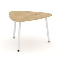 Style Project SN-4.SPRG-71.3 (Тиквуд светлый/Белый металл) Стол переговорный