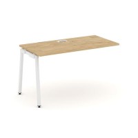 Style Project SN-4A.ONRS-021 (Тиквуд светлый/Белый металл) Проходной наборный элемент