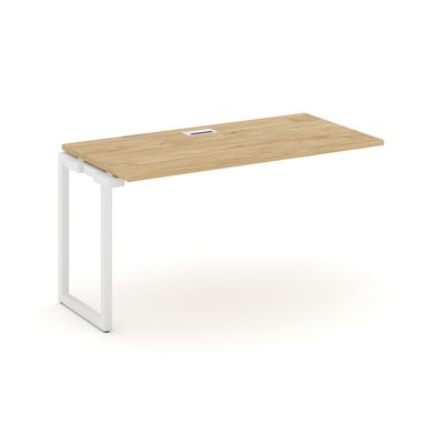 Style Project SN-4O.ONRS-001 (Тиквуд светлый/Белый металл) Проходной наборный элемент