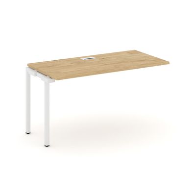 Style Project SN-4P.ONRS-022 (Тиквуд светлый/Белый металл) Проходной наборный элемент