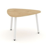 Style Project SN-5.SPRG-71.3 (Тиквуд светлый/Белый металл) Стол переговорный