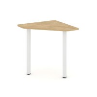 Style Project SN-5.USP-001 (Тиквуд светлый/Белый металл) Угловой элемент стола