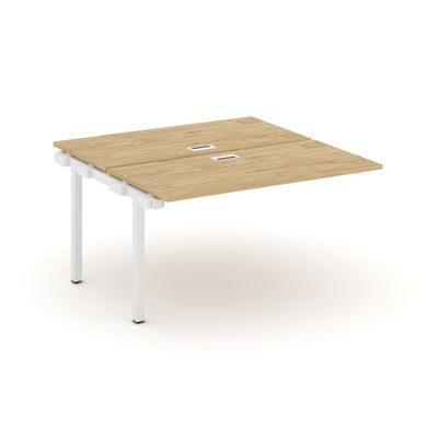 Style Project SN-5P.DNRS-023 (Тиквуд светлый/Белый металл) Проходной наборный элемент