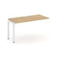 Style Project SN-5P.ONRS-001 (Тиквуд светлый/Белый металл) Проходной наборный элемент