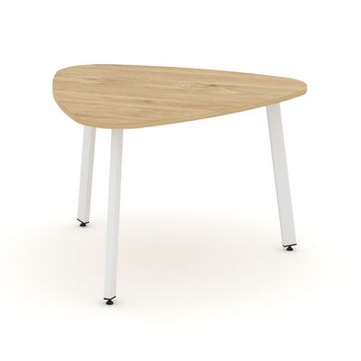 Style Project SN-6.SPRG-71.3 (Тиквуд светлый/Белый металл) Стол переговорный