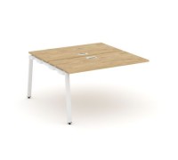 Стайл Проджект SN-6A.DNRS-023 (Тиквуд светлый/Белый металл) Проходной наборный элемент