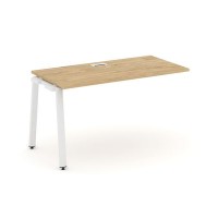 Style Project SN-6A.ONRS-001 (Тиквуд светлый/Белый металл) Проходной наборный элемент