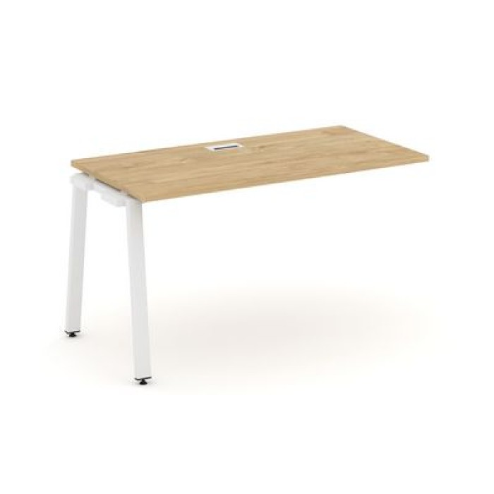 Стайл Проджект SN-6A.ONRS-022 (Тиквуд светлый/Белый металл) Проходной наборный элемент