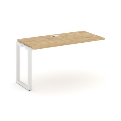 Style Project SN-6O.ONRS-014 (Тиквуд светлый/Белый металл) Проходной наборный элемент