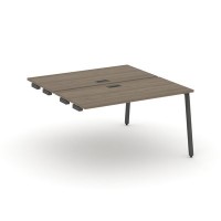 Style Project SN-4A.DPRS-003 (Вяз благородный/Антрацит металл) Стол приставка к опорным элементам