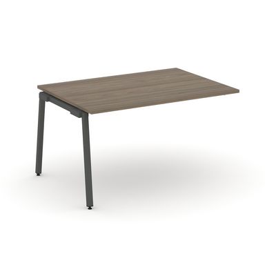 Style Project SN-4A.NSPRG-003.3 (Вяз благородный/Антрацит металл) Проходной наборный элемент переговорного стола