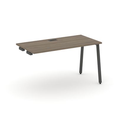 Style Project SN-4A.OPRS-001 (Вяз благородный/Антрацит металл) Стол приставка к опорным элементам