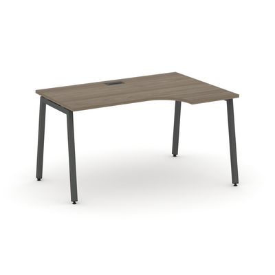 Style Project SN-4A.SPA-001R (Вяз благородный/Антрацит металл) Стол рабочий эргономичный