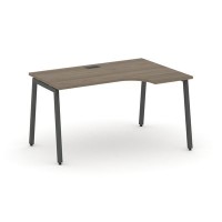 Style Project SN-4A.SPA-011R (Вяз благородный/Антрацит металл) Стол рабочий эргономичный