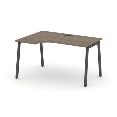 Style Project SN-4A.SPA-022L (Вяз благородный/Антрацит металл) Стол рабочий эргономичный