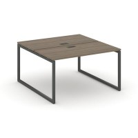 Style Project SN-4O.DRS-023 (Вяз благородный/Антрацит металл) Рабочая станция двухсторонняя