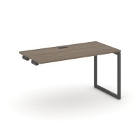 Style Project SN-4O.OPRS-001 (Вяз благородный/Антрацит металл) Стол приставка к опорным элементам