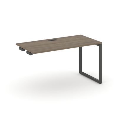 Style Project SN-4O.OPRS-003 (Вяз благородный/Антрацит металл) Стол приставка к опорным элементам