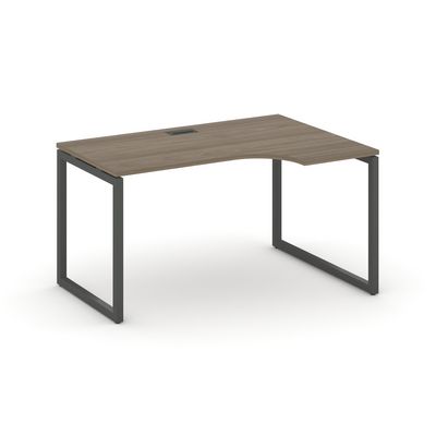 Style Project SN-4O.SPA-002R (Вяз благородный/Антрацит металл) Стол рабочий эргономичный