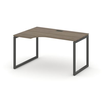 Style Project SN-4O.SPA-012L (Вяз благородный/Антрацит металл) Стол рабочий эргономичный