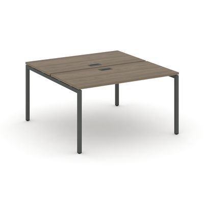 Style Project SN-4P.DRS-022 (Вяз благородный/Антрацит металл) Рабочая станция двухсторонняя