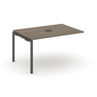 Style Project SN-4P.NSPRG-003 (Вяз благородный/Антрацит металл) Проходной наборный элемент переговорного стола