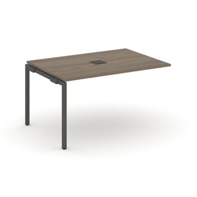 Style Project SN-4P.NSPRG-004 (Вяз благородный/Антрацит металл) Проходной наборный элемент переговорного стола