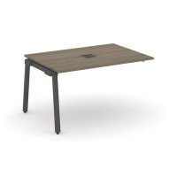 Style Project SN-5A.NSPRG-002 (Вяз благородный/Антрацит металл) Проходной наборный элемент переговорного стола