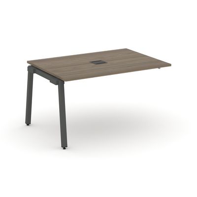 Style Project SN-5A.NSPRG-003 (Вяз благородный/Антрацит металл) Проходной наборный элемент переговорного стола